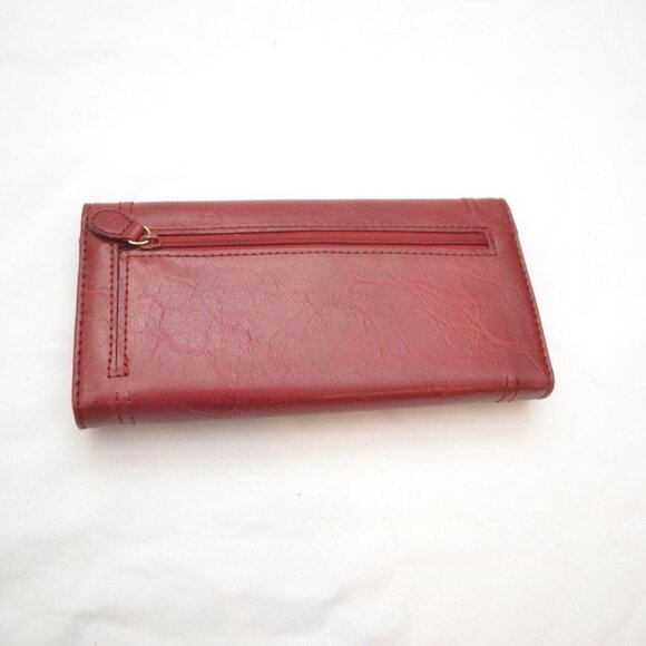 Liz Claiborne Faux Leather Long Wallet BNWOT - Picture 2 of 3